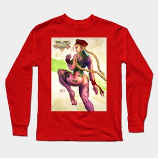 Cammy from Street Fighter Long Sleeve T-Shirt